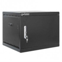 Gabinete Manhattan Carrito Carga UVC 16 Puertos USB-C 1040W Total Desinfeccin Color Negro [ 180351 ]