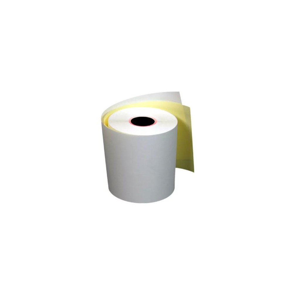 Papel PCM Autocopia EBA7670 Rollo 76x70 Blanco-Amarillo Punto Venta C/50 [ EBA7670 ]