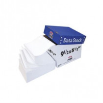 Papel PCM Data Stock Blanco 9.5" x 5.5" 2Tanto C/3000 [ DS00223000B ]