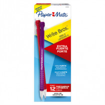 Lapicero Papermate Strong 0.9mm Colores Surtidos C/12 Pzas [ 2135105 ]