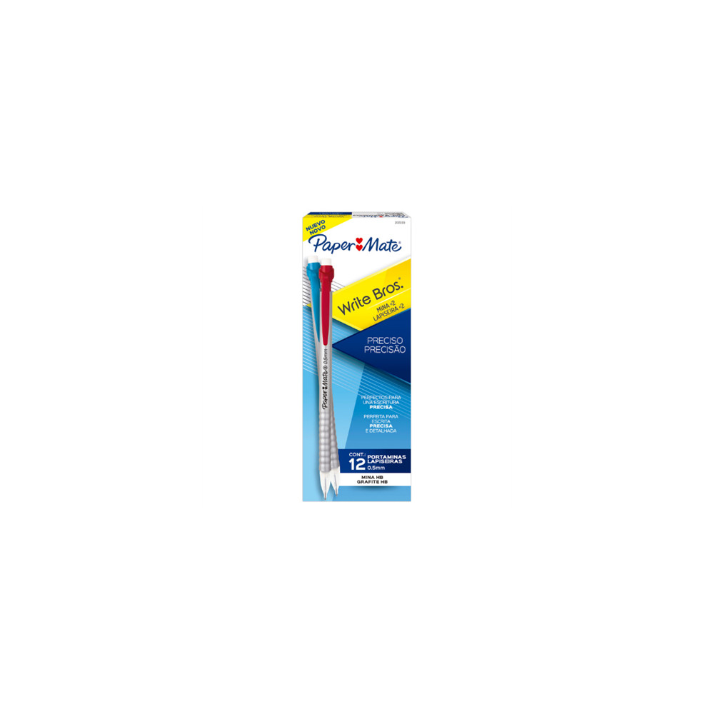 Lapicero Papermate Precise 0.5mm Colores Surtidos C/12 Pzas [ 2135109 ]