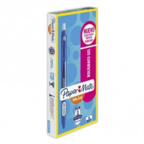 Bolgrafo Papermate Gel Kilometrico Retrctil 0.7mm Color Azul C/6 Pzas [ 1997184 ]