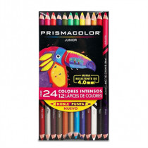 Colores Prismacolor Junior Doble Punta C/12 Pzas 24 colores intensos [ 2153018 ]