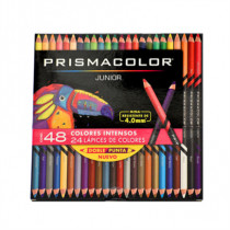 Colores Prismacolor Junior Doble Punta C/24 Pzas 48 colores intensos [ 2153015 ]