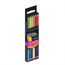 Colores Prismacolor Junior Doble Punta C/6 Pzas 12 colores intensos [ 2068523 ]