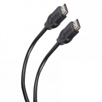 Cable HDMI Steren Conectores Niquelados Alta Velocidad 90cm Color Negro [ 206-843 ]