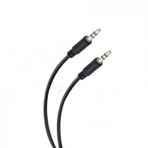 Cable Steren Audio Auxiliar Plug a Plug 3.5mm 1.8m Color Negro [ 255-258 ]