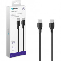 CABLE STEREN USB C A USB C 3M [ USB-3943 ]