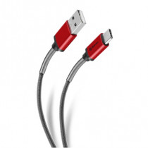 CABLE STEREN USB A a USB C REFORZADO 1.2M [ USB-3955 ]