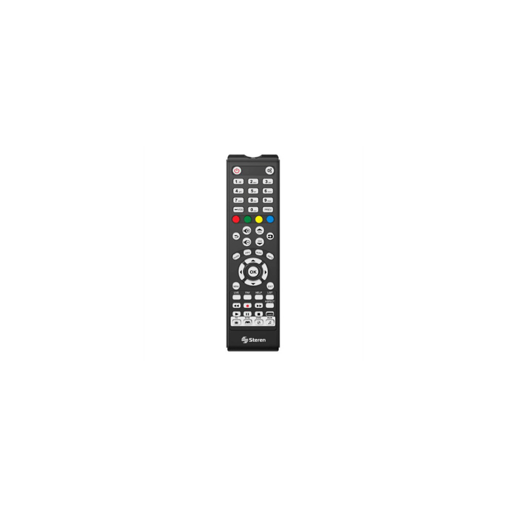 Control Remoto Steren Universal TV 4 en 1 con Autoaprendizaje Color Negro [ RM-115 ]