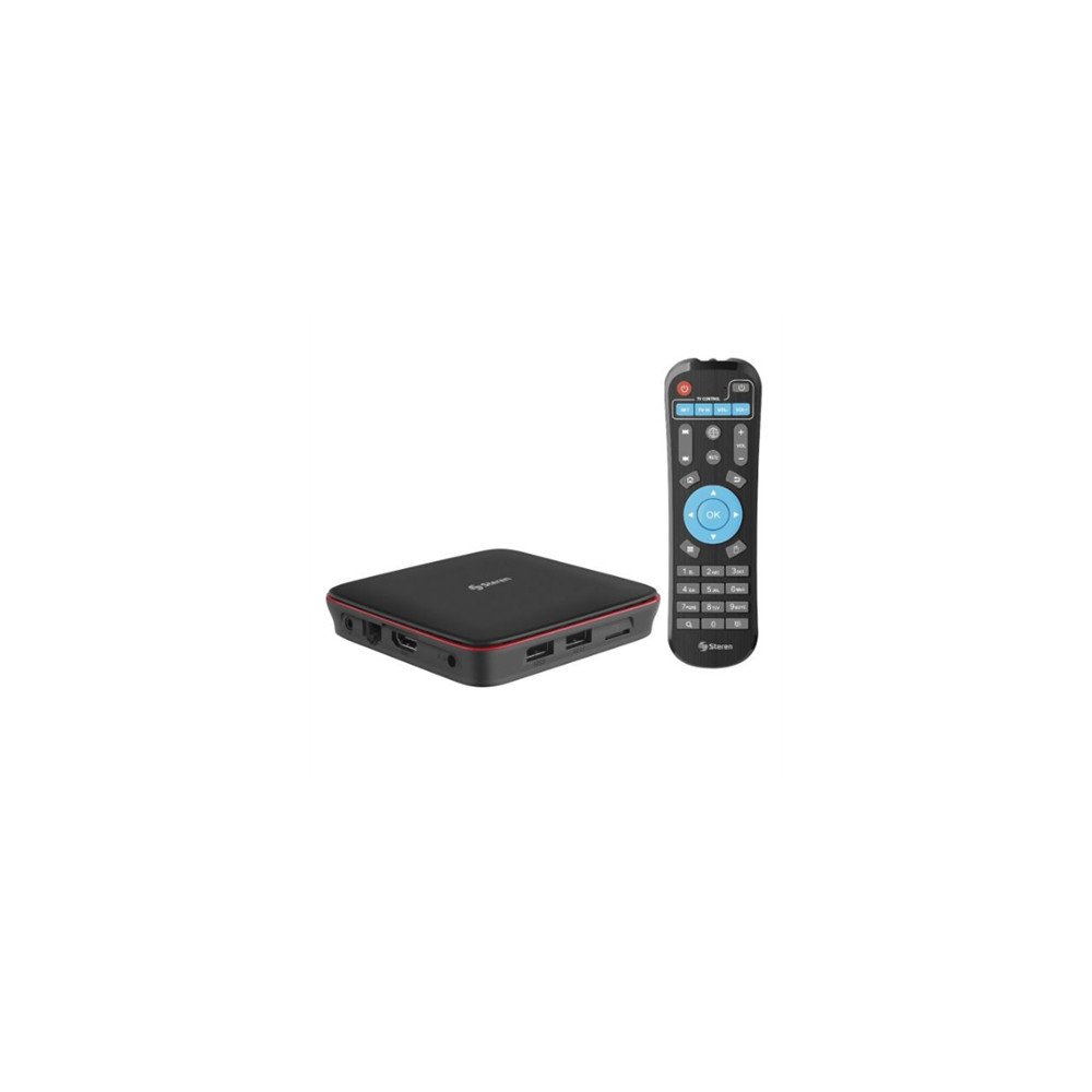 Convertidor Steren Normal a Smart TV Android TV Box Color Negro [ INTV-110 ]