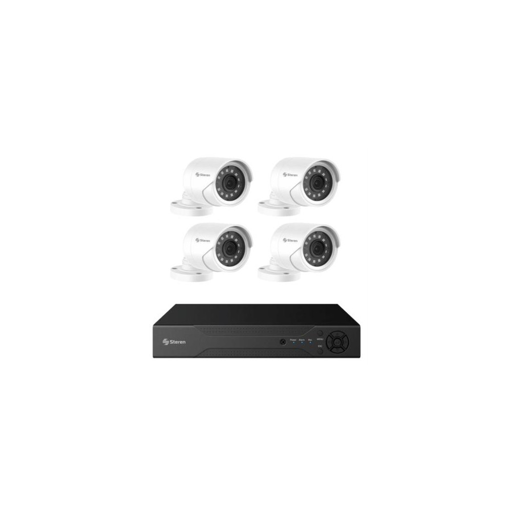 DVR de 12 Canales Steren Pentahbrido con HDD de 1TB H.265 HDMI/VGA/USB Color Negro [ CCTV-948HDD ]