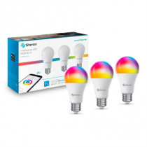 Foco LED Steren Wi-Fi Multicolor RGB 10W Paquete 3 Pzas [ SHOME-1203 ]