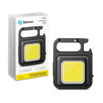 MINI LINTERNA STEREN LED COB DE BOLSILLO TIPO L [ LAM-180 ]