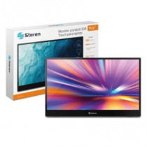 Monitor Steren 15.6" Touch Resolucin 1920x1080 LCD IPS Porttil [ DIS-116T ]