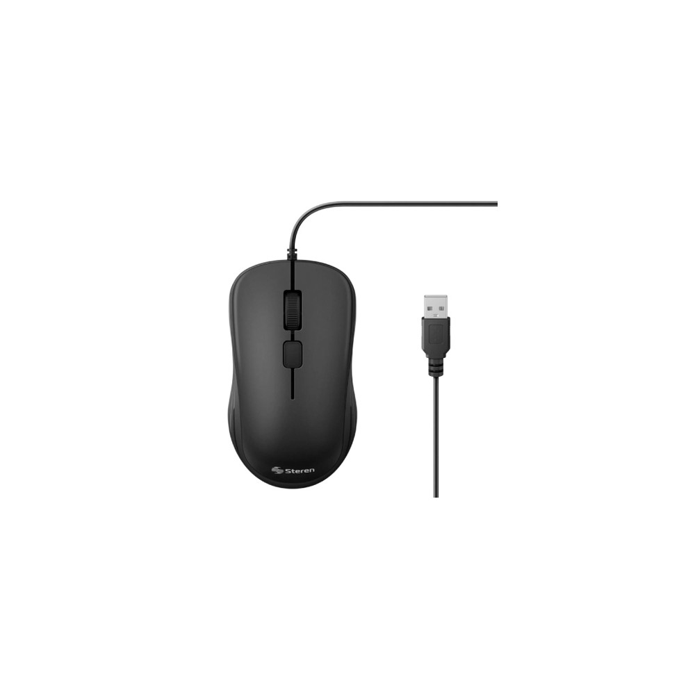 MOUSE STEREN USB 1000 DPI [ COM-5280 ]