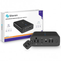 ESTACION DE PODER STEREN DE 24000mAh 80W [ MOV-2400 ]