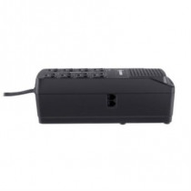 Regulador Steren Voltaje 1000W 8 Contactos Color Negro [ REG-1050 ]