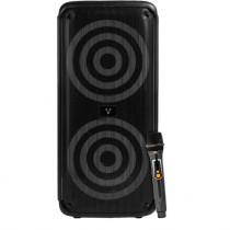 BAFLE VORAGO KSP-503 NEGRO 2X8" 2X30WATTS RMS TECNOLOGIA DSP / USB / MSD/ 3.5MM /  RECARGABLE / TWS  [ KSP-503 ]