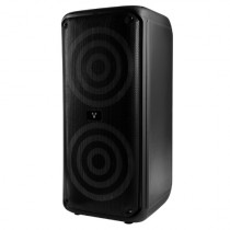 BAFLE VORAGO KSP-503 NEGRO 2X8" 2X30WATTS RMS TECNOLOGIA DSP / USB / MSD/ 3.5MM /  RECARGABLE / TWS  [ KSP-503 ]