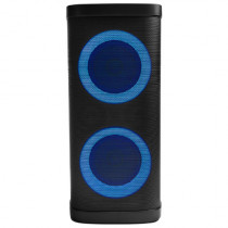 BAFLE VORAGO KSP-580 2x6.5 2x2.5 TWEEETER 40W RMS 3600mAh CIRCLE LED TWS MICROFONO USB / TF / AUX /  [ KSP-580 ]