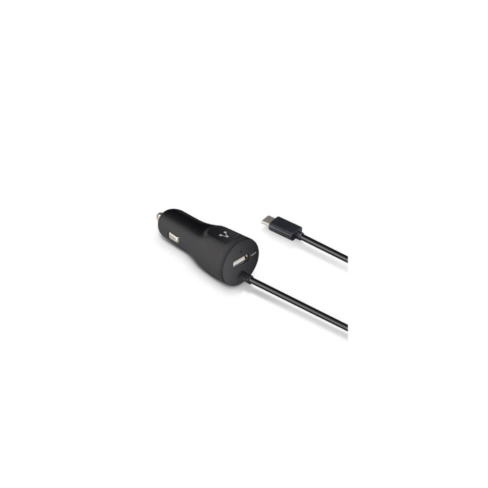 CARGADOR PARA AUTO VORAGO AU-303 CABLE MICRO USB 2.4A USB 1. [ AU-303 ]