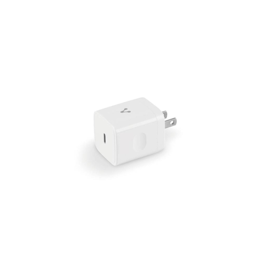 Cargador Vorago Quick Charge AU-250 para Pared Tipo C 3.0A PD 20W Color Blanco [ AU-250-WH ]