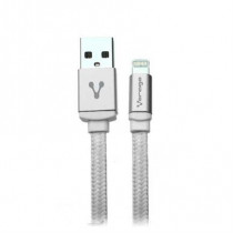 CABLE VORAGO CAB-119 BLANCO USB-APPLE LIGHTNING 1 METRO BLAN [ CAB-119-WH ]