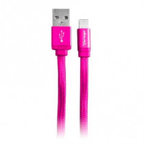 Cable Vorago CAB-119 USB-Lightning 1m Color Rosa [ CAB-119-ROSA ]