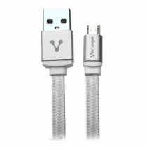 CABLE VORAGO USB CAB-113 BLANCO USB 2 A MICRO USB 1METROS BO [ CAB-113-WH ]