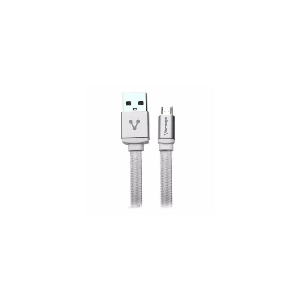 CABLE VORAGO USB CAB-113 BLANCO USB 2 A MICRO USB 1METROS BO [ CAB-113-WH ]