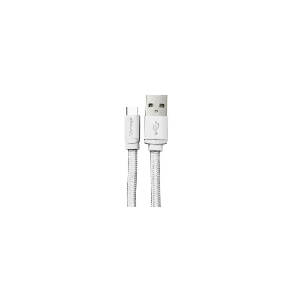 Cable Vorago Cab-123 Usb-Tipo C  1 Metro Carga Rapida Blanco [ CAB-123-WH ]