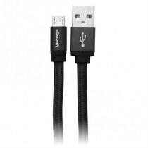 Cable Vorago CAB-212 USB Tipo A Micro USB 2m Color Negro [ CAB-212 ]