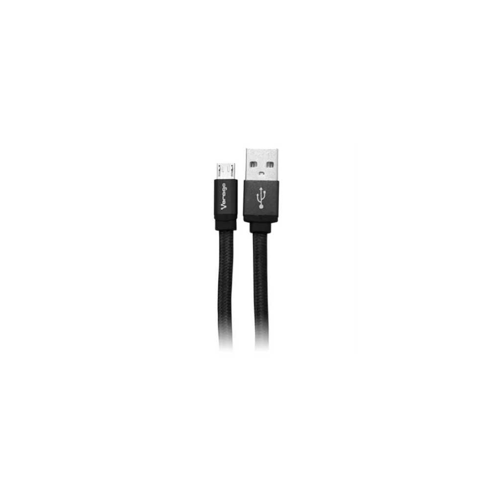 Cable Vorago CAB-212 USB Tipo A Micro USB 2m Color Negro [ CAB-212 ]