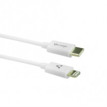 Cable Vorago CAB-125 USB-Tipo C a 8 Pines 1m Carga Rpida 20 W Color Blanco [ CAB-125 ]