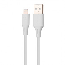 CABLE VORAGO CAB-L01W USB-APPLE LIGHTNING 1 METRO BLANCO [ CAB-L01W ]