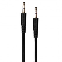 CABLE AUXILIAR AUDIO VORAGO CAB-A01B 3.5MM A 3.5 MM NEGRO [ CAB-A01B ]