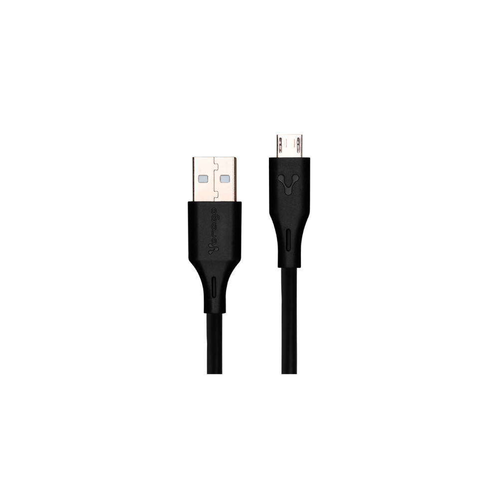 CABLE USB VORAGO CAB-M01B USB-  MICRO USB 1 METRO NEGRO [ CAB-M01B ]