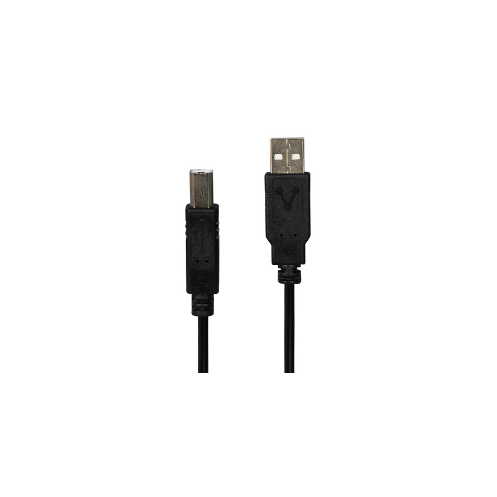 CABLE VORAGO CAB-AB018 PARA IMPRESORA  USB/AB 2.0 1.8 MTS [ CAB-AB018 ]