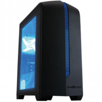 Gabinete Game Factor CSG500 Micro ATX Acrlico USB 3.0 Ventilacin 120mm Color Azul [ GA-395896-3 ]