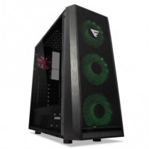 Gabinete Game Factor CSG502 ATX Malla USB 3.0 Ventiladores 120mm RGB S/FTE [ CSG502 ]