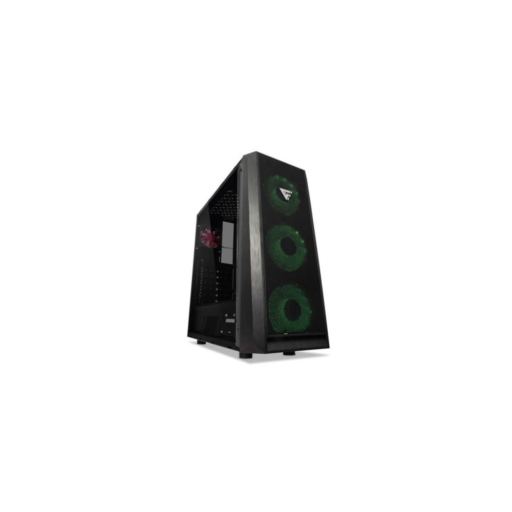 Gabinete Game Factor CSG502 ATX Malla USB 3.0 Ventiladores 120mm RGB S/FTE [ CSG502 ]