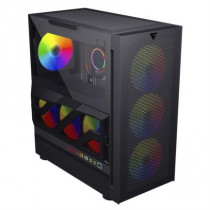 Gabinete Game Factor CSG800 ATX Vidrio Templado Interaccin Lateral con RGB USB 2.0/3.0 Color Negro [ CSG800 ]