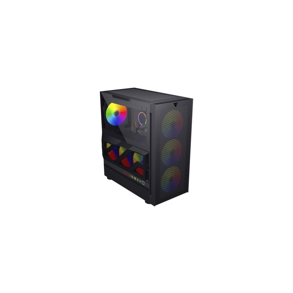 Gabinete Game Factor CSG800 ATX Vidrio Templado Interaccin Lateral con RGB USB 2.0/3.0 Color Negro [ CSG800 ]