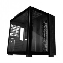 Gabinete Vorago Game Factor CSG700 ATX FishTank Doble Cristal USB 2.0/USB 3.0/Audio 3.5 mm/Micrfono  [ CSG700-BK ]