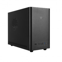 GABINETE VORAGO GAB-210 MINITORRE Micro ATX ITX 2xUSB 2.0 1xUSB 3.0 1xTIPO C 5OOW NEGRO [ GAB-210-BK ]