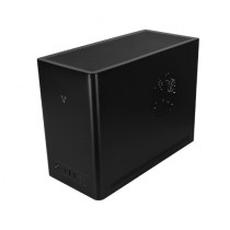 GABINETE VORAGO GAB-210 MINITORRE Micro ATX ITX 2xUSB 2.0 1xUSB 3.0 1xTIPO C 5OOW NEGRO [ GAB-210-BK ]