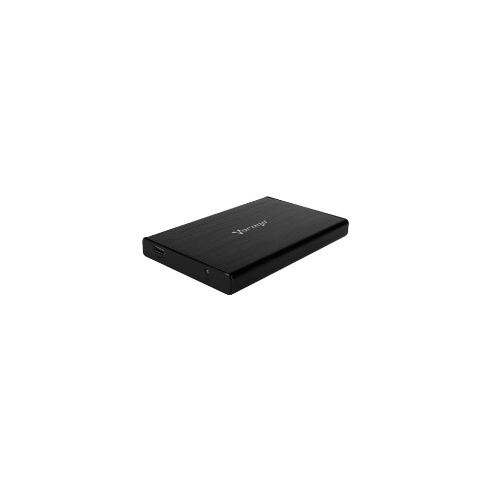 ENCLOSURE VORAGO HDD-202 DD 2.5 SATA USB TIPO C 3.1 NEGRO [ HDD-202 ]