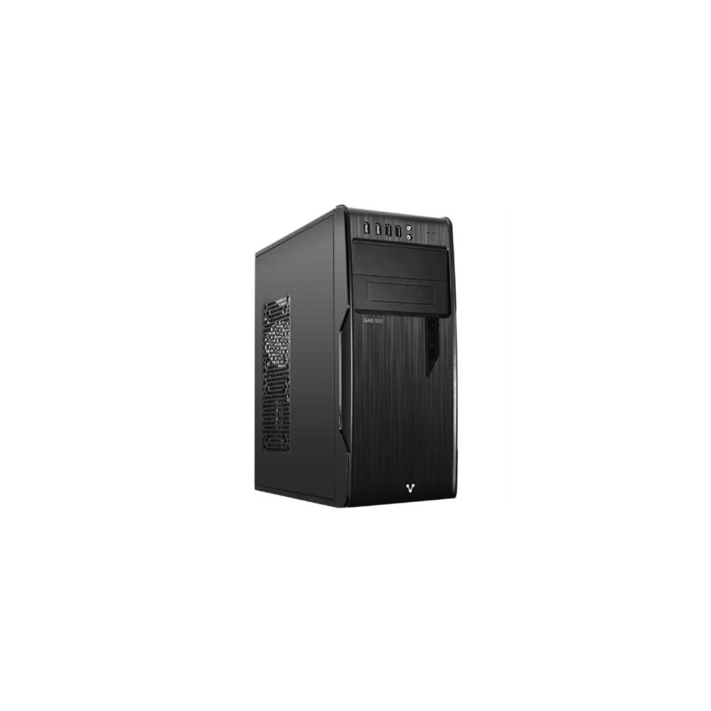 Gabinete Vorago GAB-100K Media Torre ATX/Micro ATX/Mini ITX USB Color Negro [ GAB-100K ]