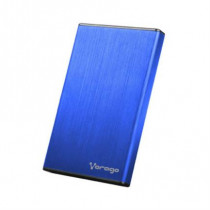 Enclosure Gabinete Vorago HDD-102 para SSD/HDD 2.5" SATA USB 2.0 Color Azul [ AC-475885-2 ]